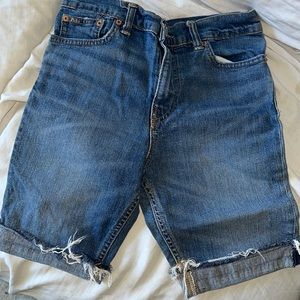 EUC Boys Ralph Lauren Polo slim fit denim shorts size 14